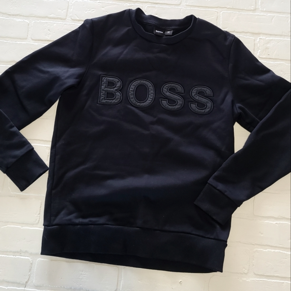 Hugo Boss Men’s Sweater / Sweatshirt Navy Blue
